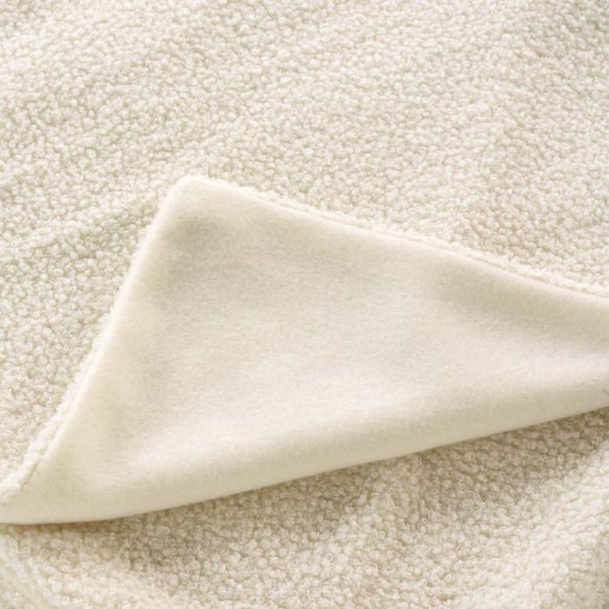 Paris Prix Plaid Bouclette  Wooly  180x220cm Naturel