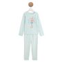 Voir la diapositive 1 : INEXTENSO Ensemble pyjama sirène coton bio fille