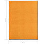 Voir la diapositive 6 : VIDAXL Paillasson lavable Orange 90x120 cm