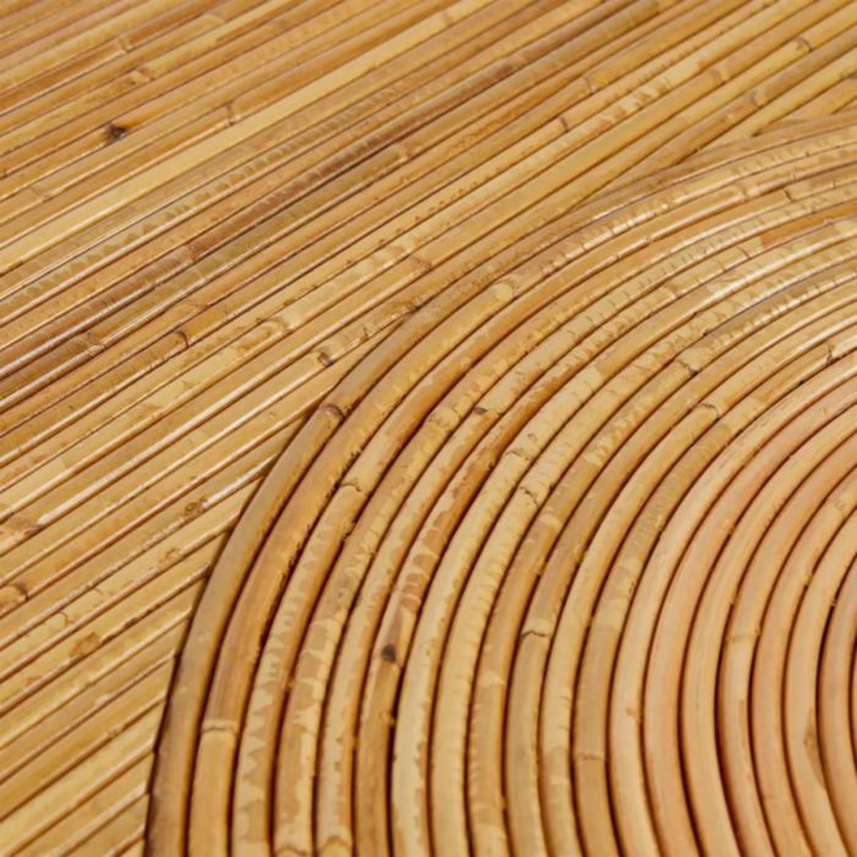 ATMOSPHERA Table Basse en Rotin  Tanae  70cm Naturel