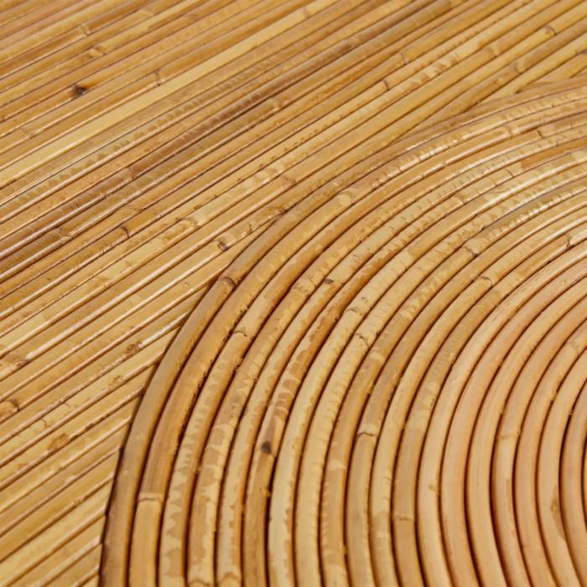 ATMOSPHERA Table Basse en Rotin  Tanae  70cm Naturel