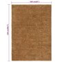 Voir la diapositive 6 : VIDAXL Tapis a poils boucles fait a la main 160x230 cm Jute et coton