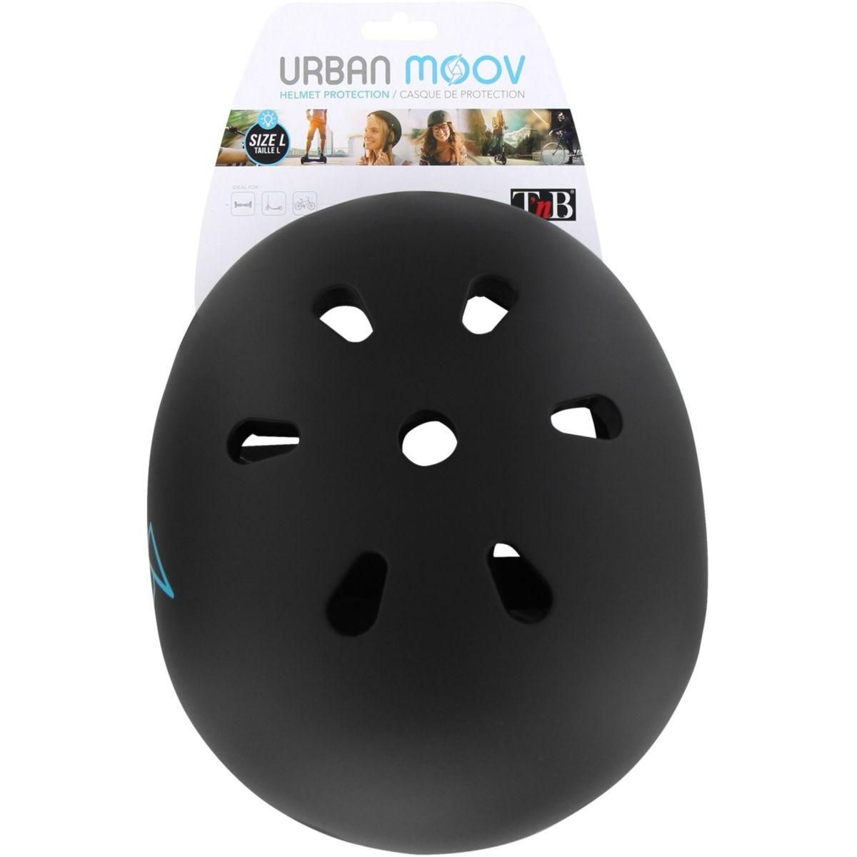 TNB Casque L/58-62 cm noir et bleu