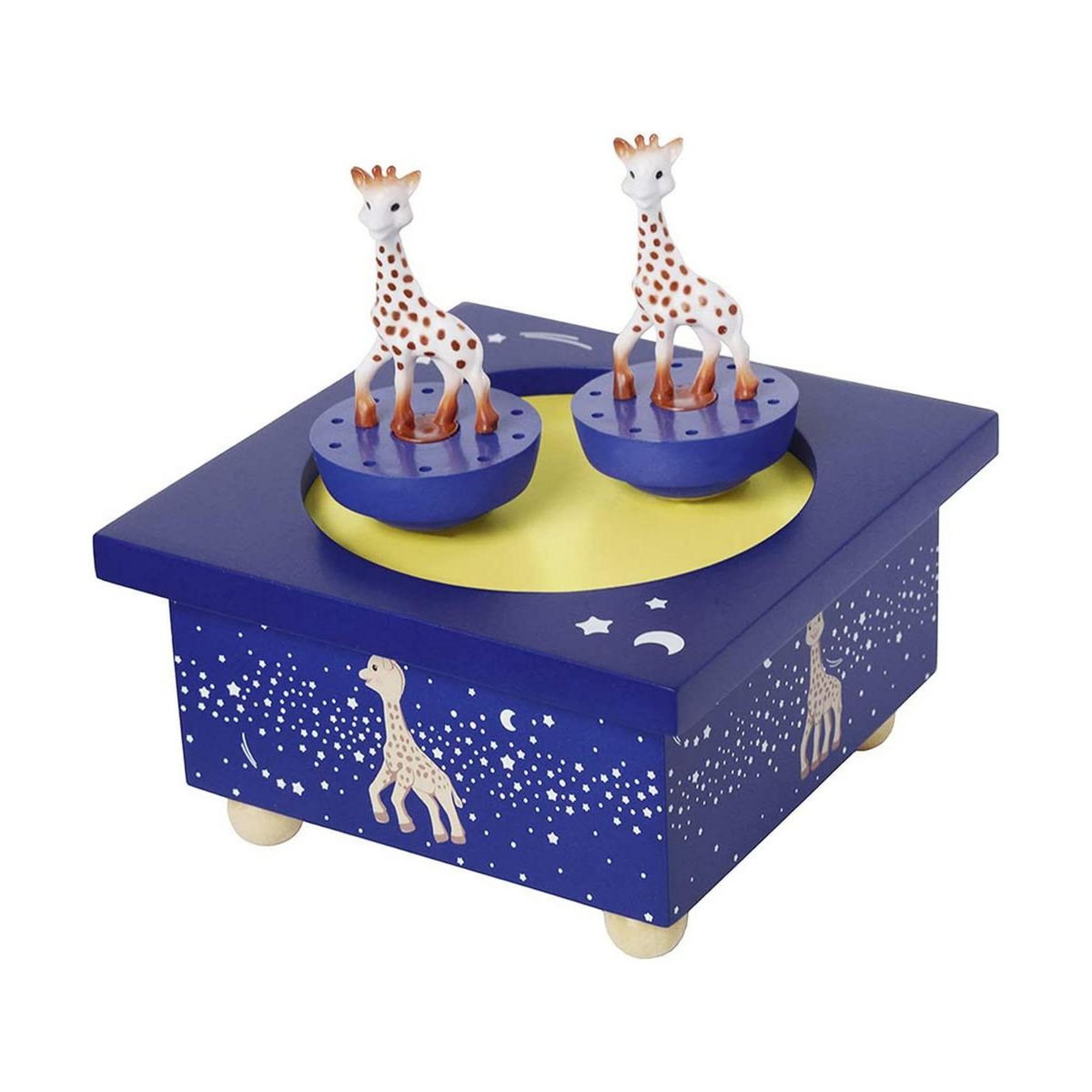 Trousselier Boite Musique Bois Sophie la Girafe Voie Lactee