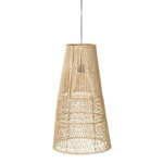 Paris Prix Lampe Suspension en Rotin  Alix  75cm Naturel
