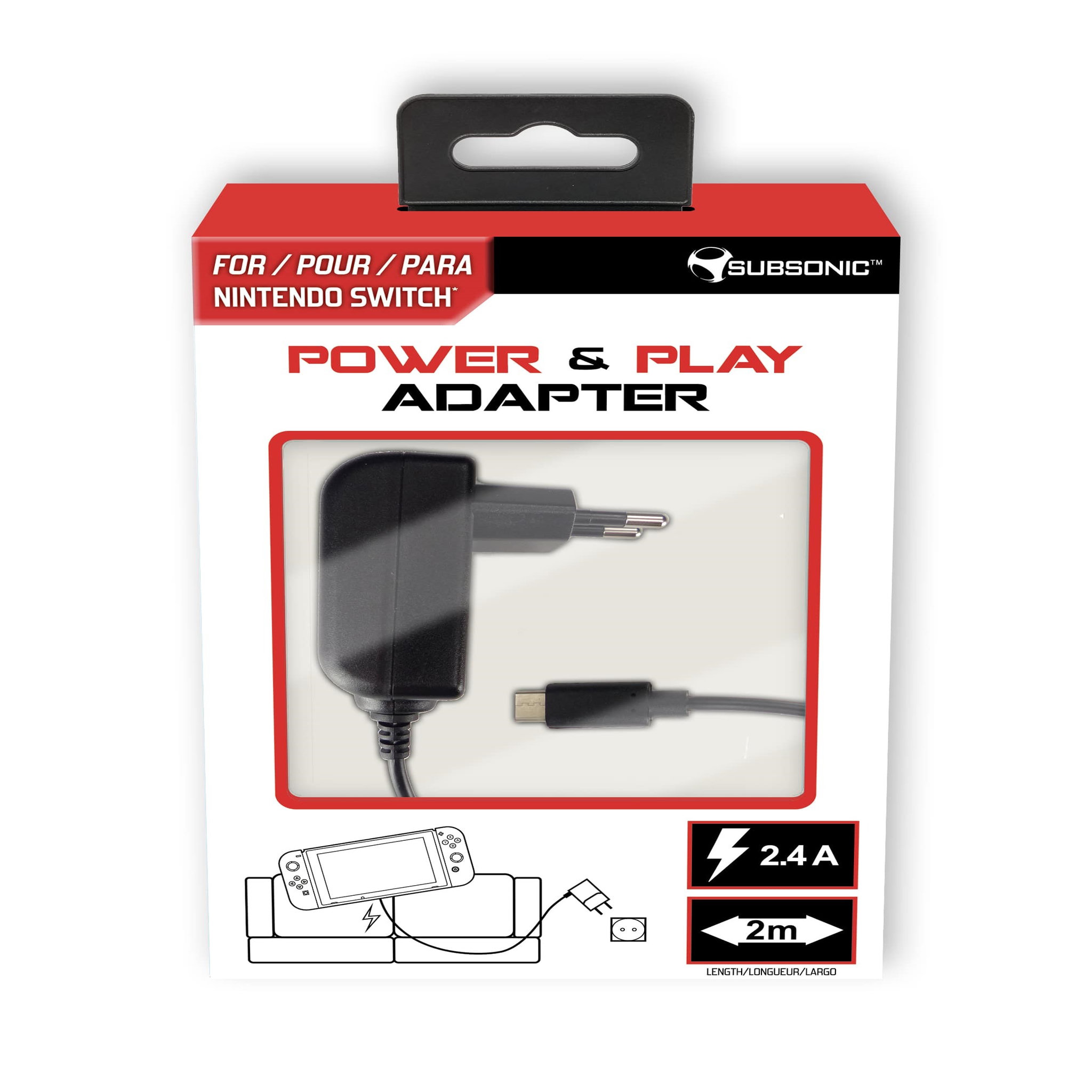 Chargeur secteur Switch