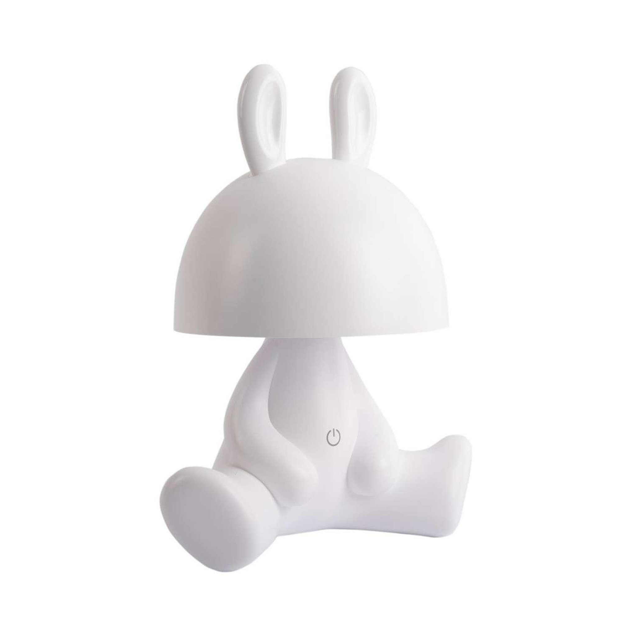 Voir la diapositive 4 : Leitmotiv Lampe pour enfant lapin - blanc