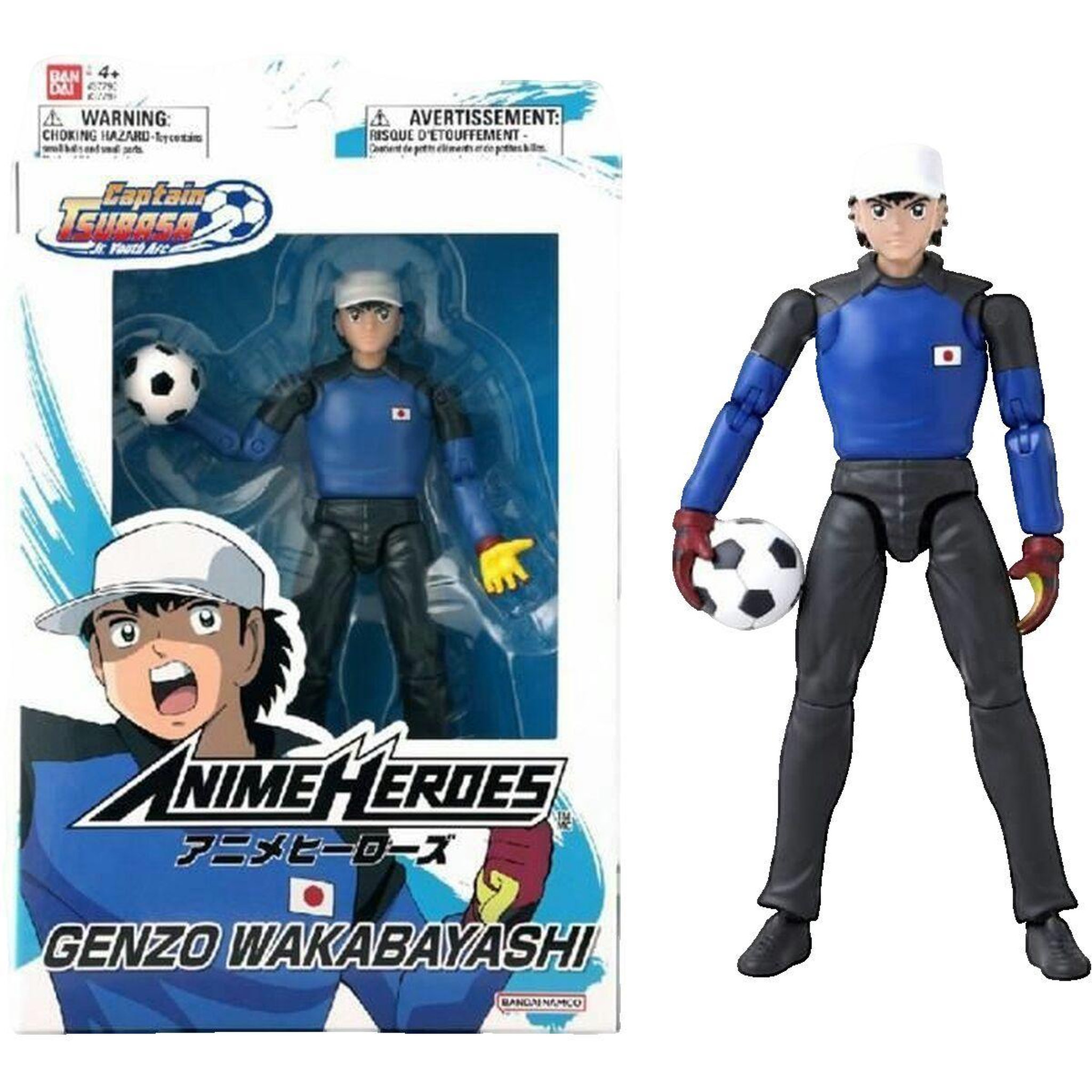Voir la diapositive 1 : BandaÃ¯ Figurine Bandai Genzo Wakabayashi articulée 17 cm