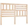 Voir la diapositive 2 : VIDAXL Tete de lit 141x4x100 cm Bois massif de pin