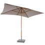 Voir la diapositive 4 : OUTSUNNY Parasol droit rectangulaire de jardin grande taille dim. 3L x 2l x 2,5H m gris