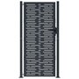 Voir la diapositive 3 : VIDAXL Portail de jardin anthracite 105x180 cm conception de carre
