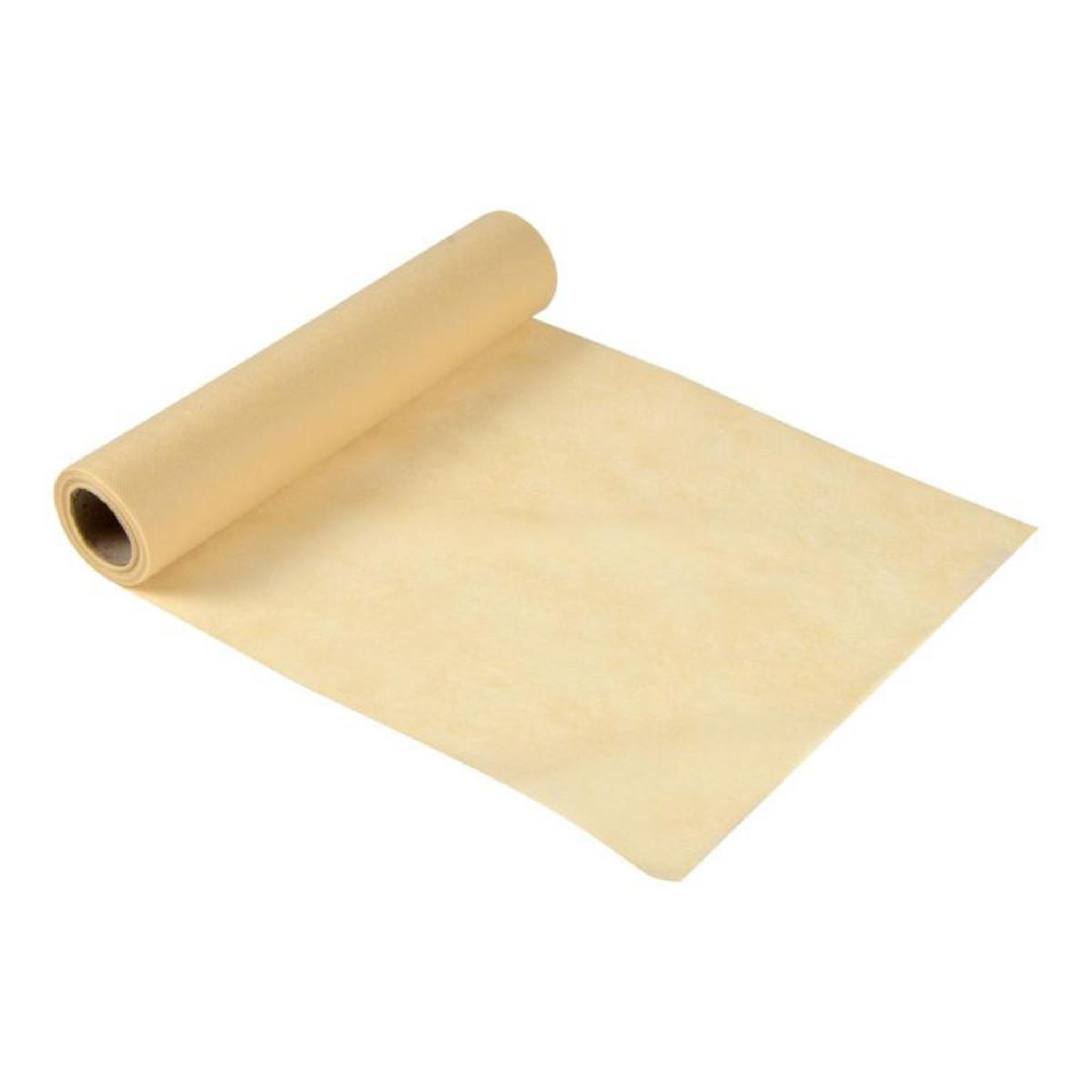HOMEA Chemin de Table Jetable  Intissé  30cmx7m Crème