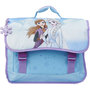 Voir la diapositive 1 : DISNEY Cartable 38 cm CP/CE1/CE2 bleu et rose Reine des Neiges