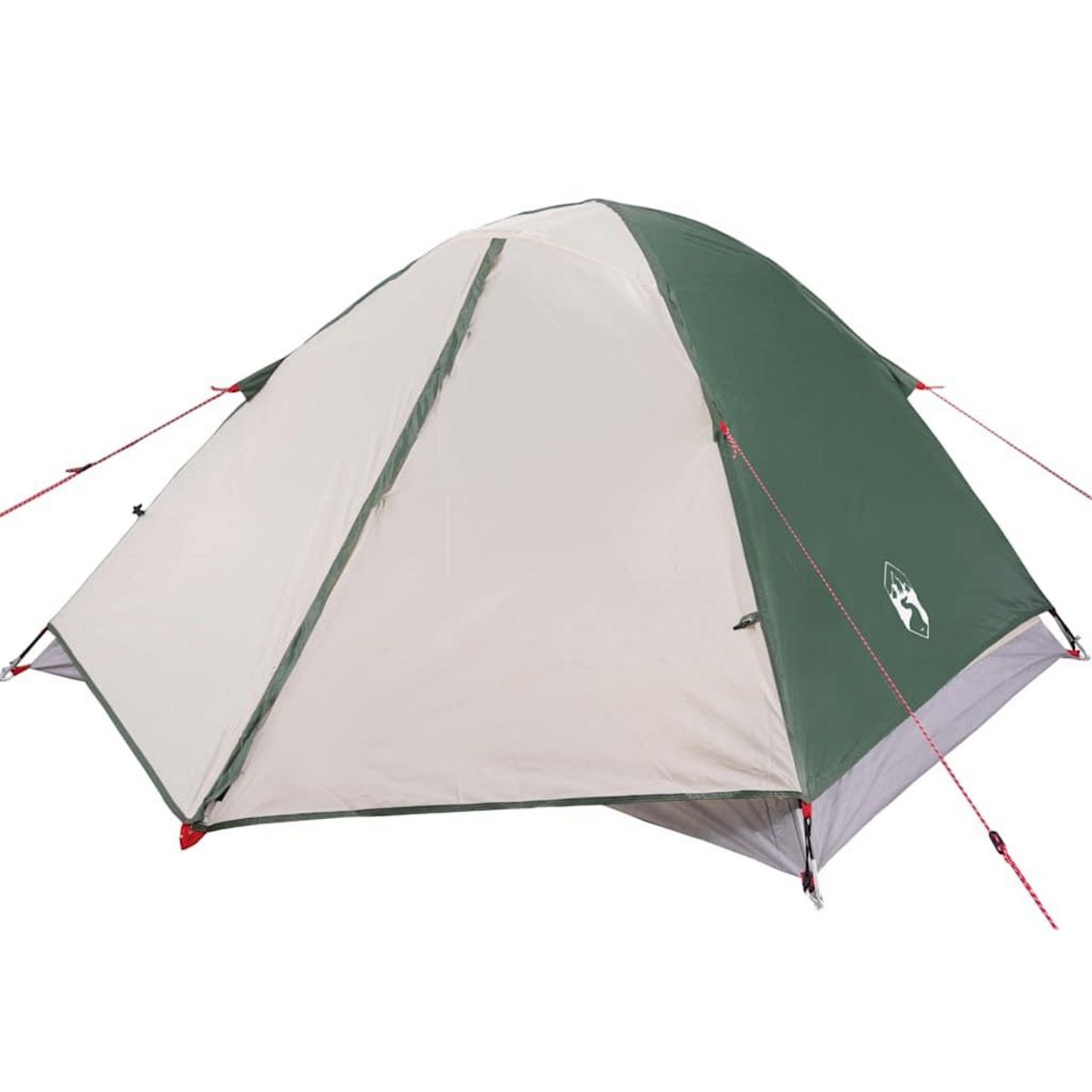 VIDAXL Tente de camping a dome 3 personne vert impermeable