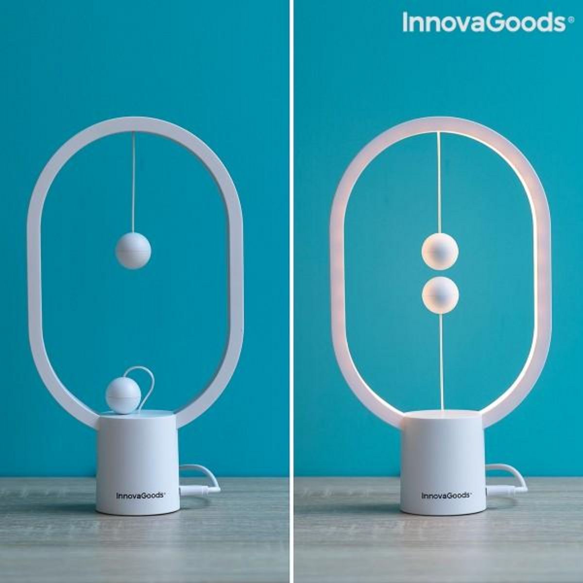 INNOVAGOODS Lampe d'Équilibre avec Interrupteur Magnétique Magilum InnovaGoods MAGILUM