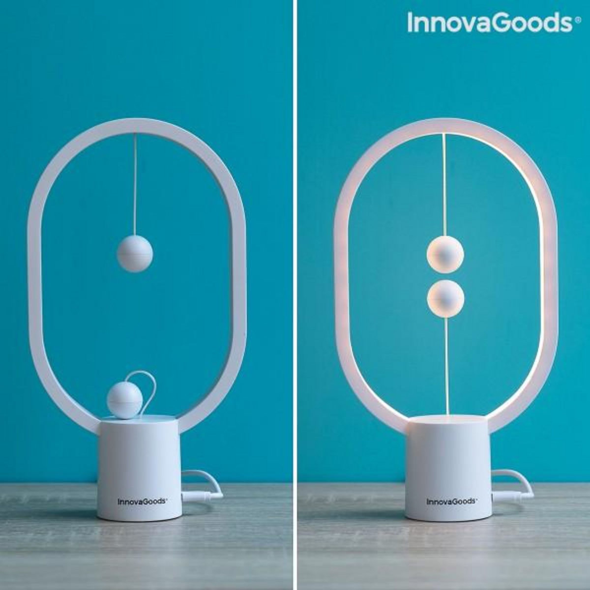 INNOVAGOODS Lampe d'Équilibre avec Interrupteur Magnétique Magilum InnovaGoods MAGILUM