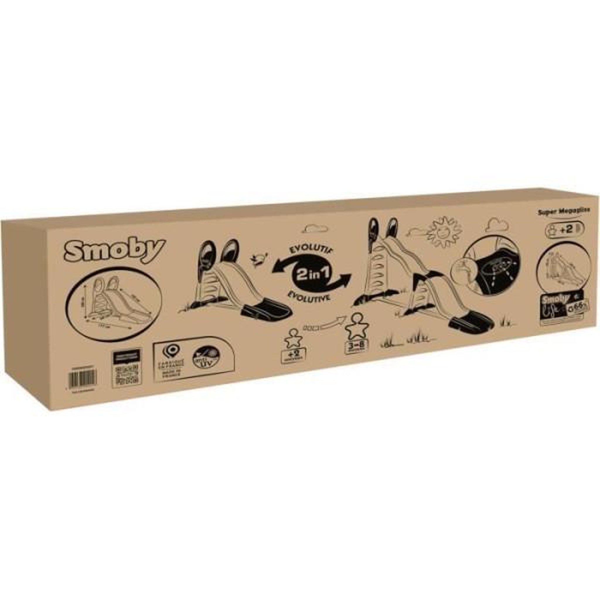 Voir la diapositive 6 : SMOBY SMOBY - SMOBY Life - Toboggan Super Megagliss
