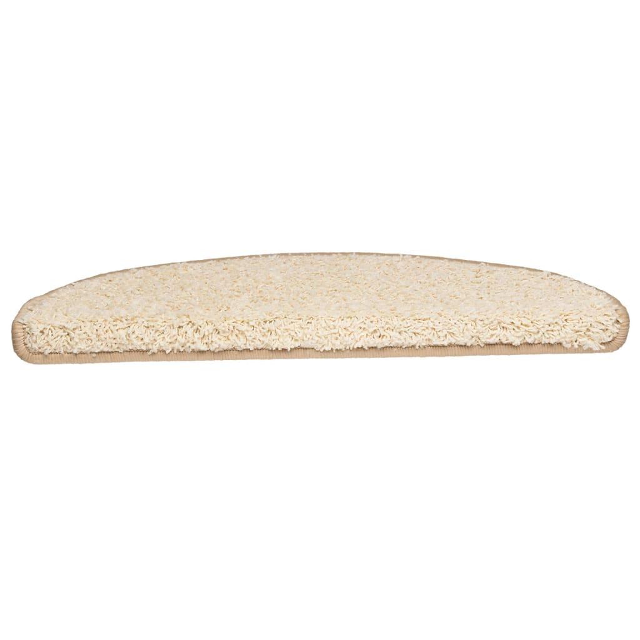 Voir la diapositive 4 : VIDAXL Tapis d'escalier 15 pcs creme 65x21x4 cm