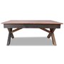 Voir la diapositive 2 : VIDAXL Table basse bois de recuperation melange 110x60x45 cm
