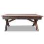 Voir la diapositive 2 : VIDAXL Table basse bois de recuperation melange 110x60x45 cm