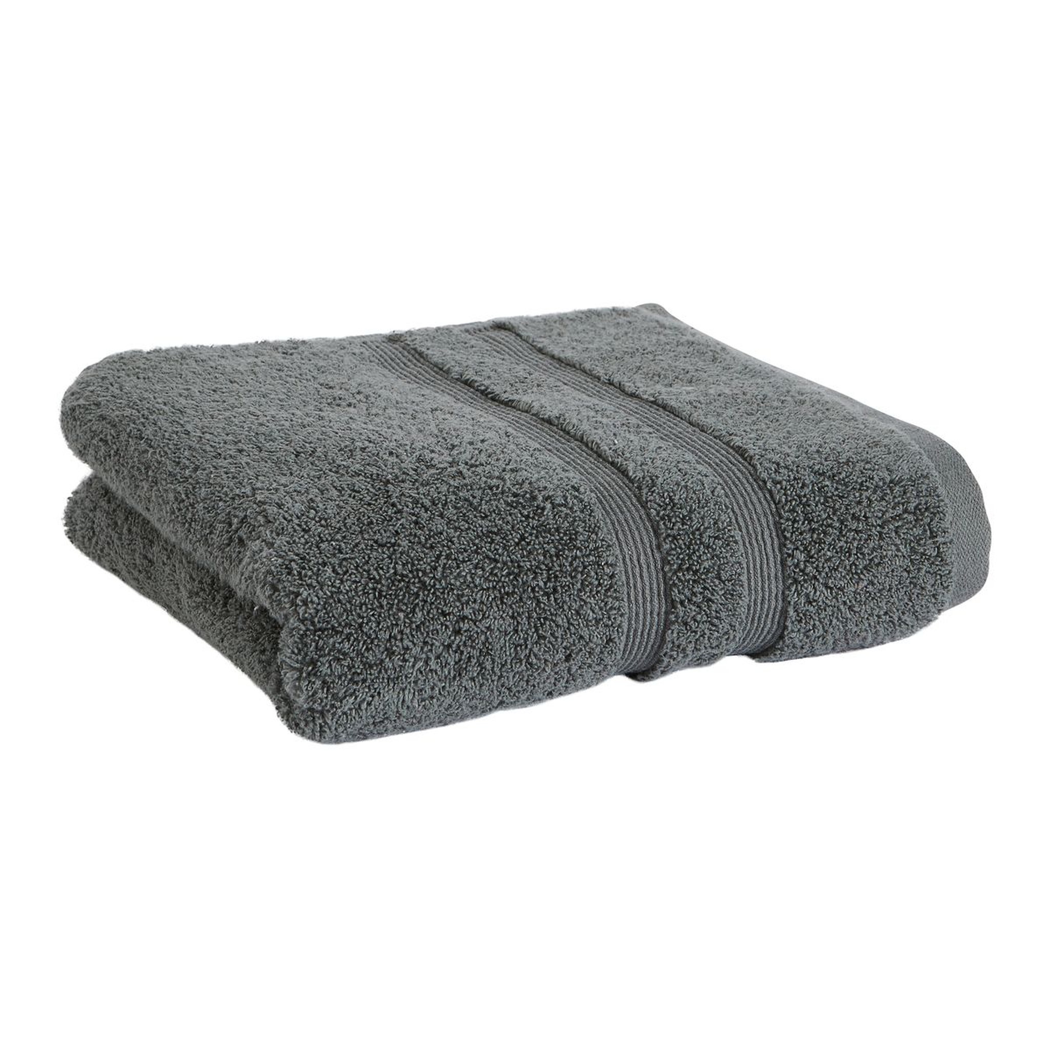 Voir la diapositive 2 : ACTUEL Drap de bain uni en coton 500 g/m²