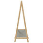 Voir la diapositive 5 : VIDAXL Porte vêtement avec étagères 106x34x102 cm bambou