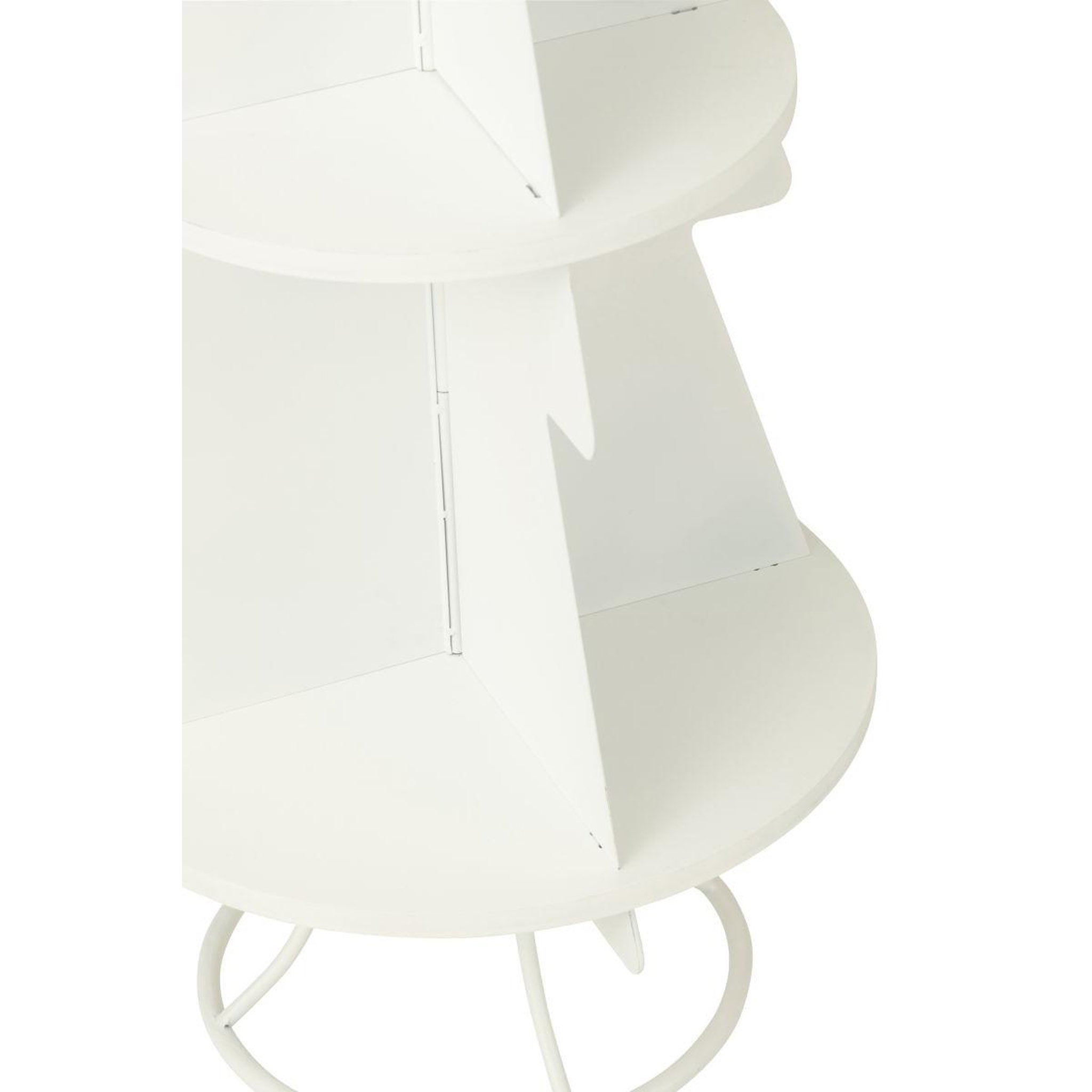 Voir la diapositive 3 : Paris Prix Étagère sapin 3 niveaux  xmas  120cm blanc