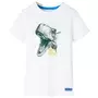 VIDAXL T-shirt enfants ecru 104