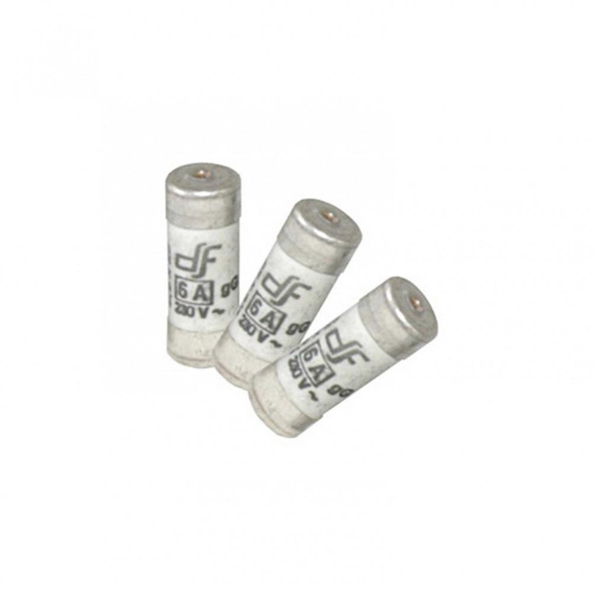 CENTRALE BRICO Lot de 3 fusibles céramique 6 A, 8.5 x 23 mm