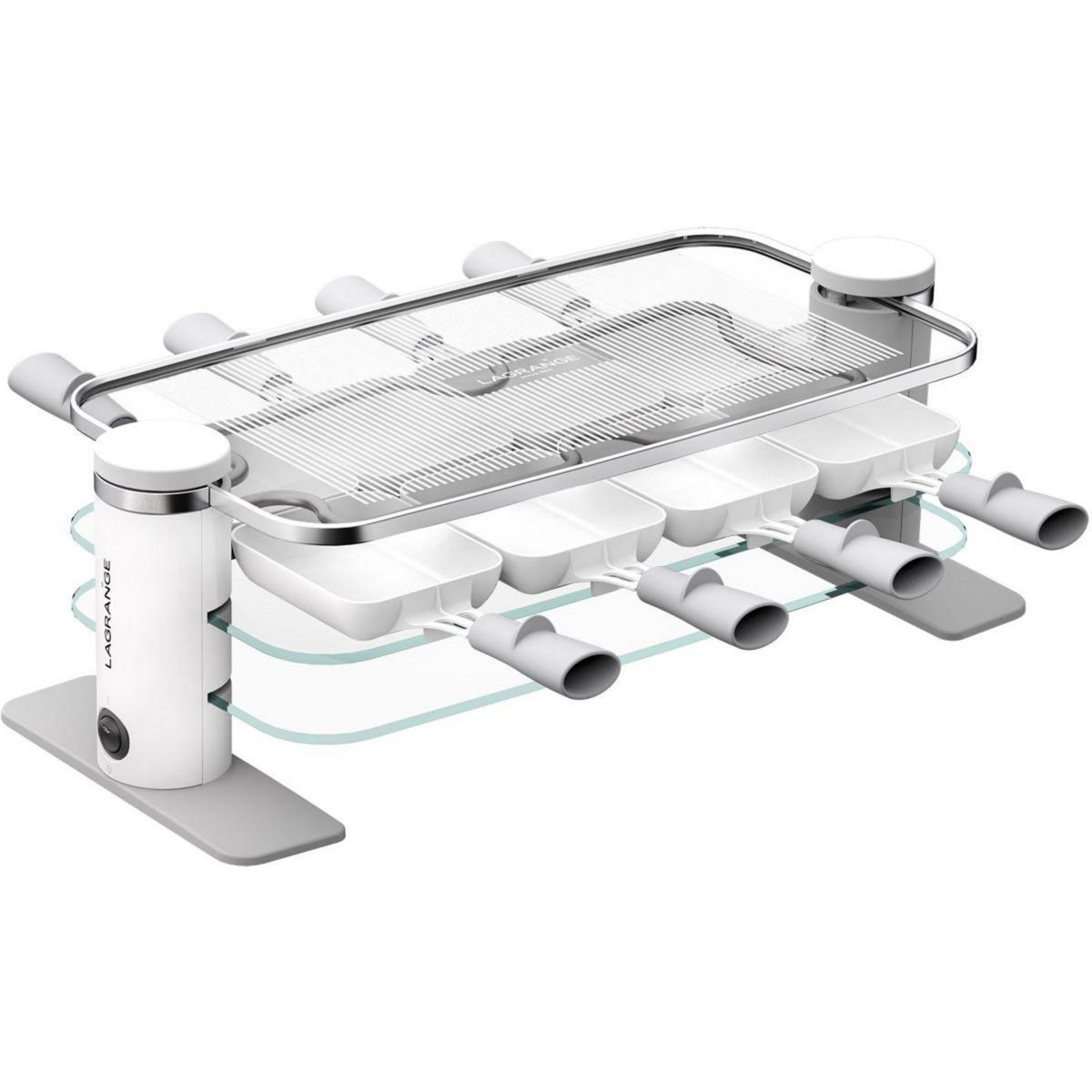 LAGRANGE Raclette x8 transparence céramique V2