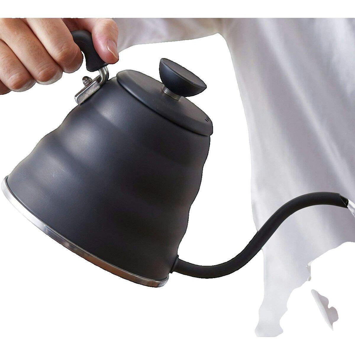 HARIO Bouilloire Hario Buono à cou de cygne noir