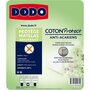 DODO Protège matelas absorbant en molleton anti acariens COTON PROTECT