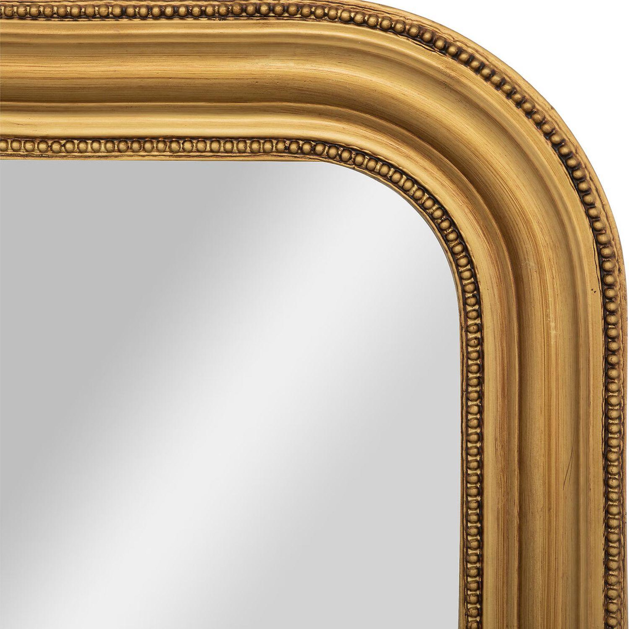 Voir la diapositive 3 : ATMOSPHERA Miroir à moulures adele - 74 x 104 cm - doré