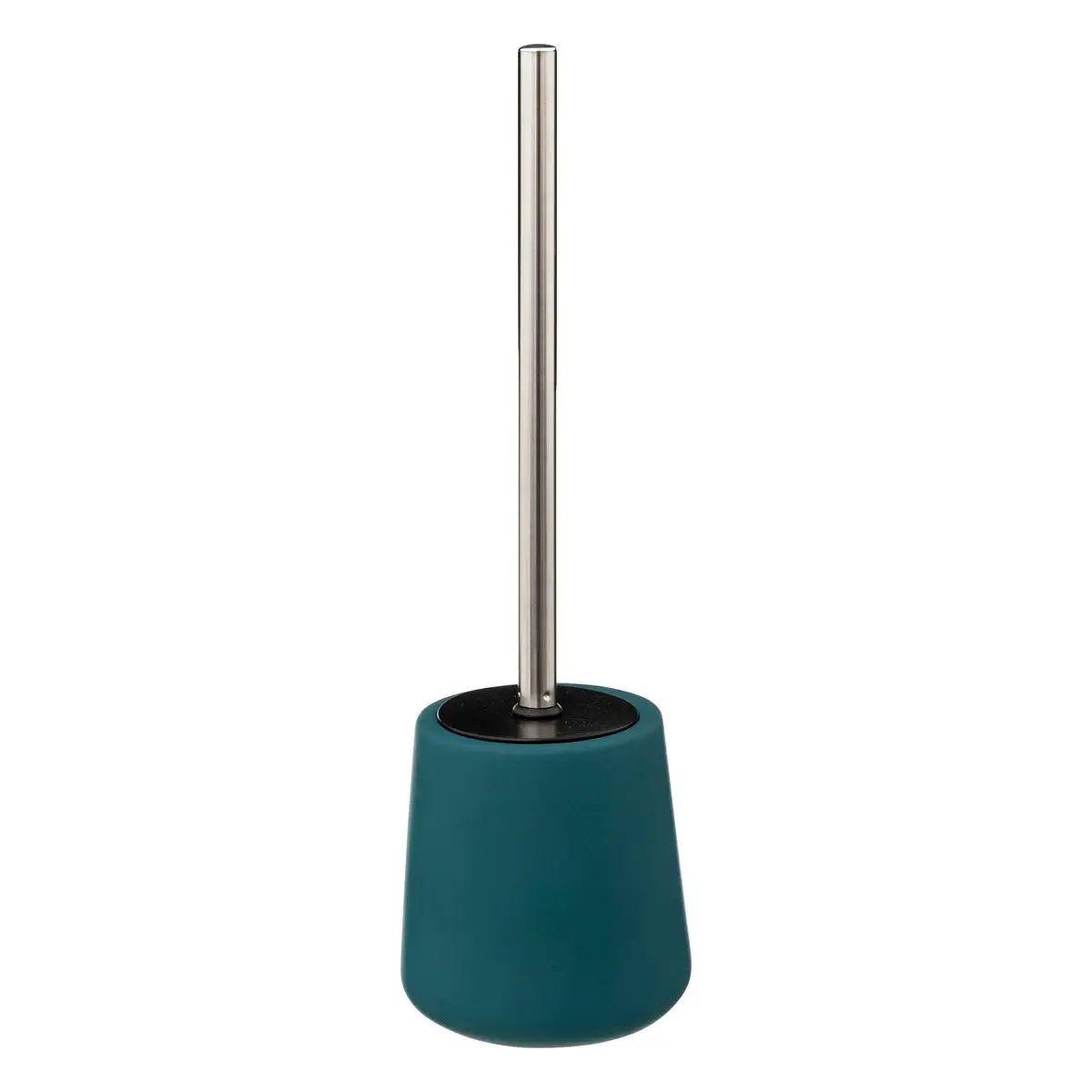 FIVE Brosse wc design  cocon  40cm bleu pétrole