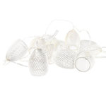 Paris Prix Guirlande Lumineuse Led  10 Cloches  175cm Argent