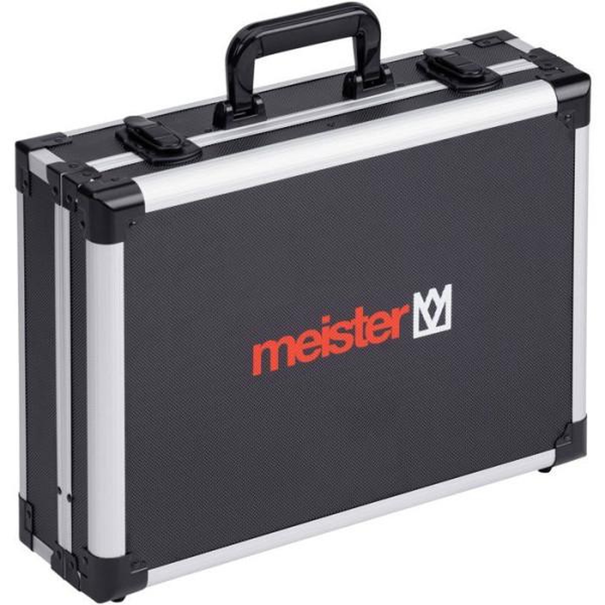 Voir la diapositive 2 : MEISTER Malette a outils vide - MEISTER - Alu - 46 x 32 x 14 cm - Compartiments 15 + 6 - Bandes Velcro et élastiques intégrées