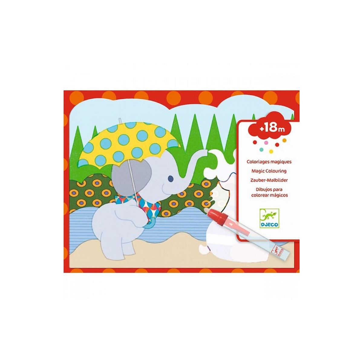 Djeco Coloriage a l eau cache dehors