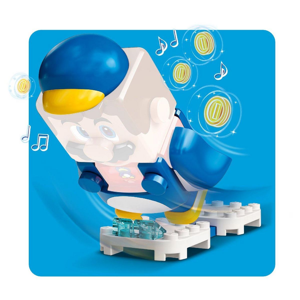 LEGO Super Mario 71384 Pack de Puissance Mario pingouin