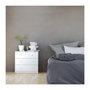 Voir la diapositive 3 : FINLANDEK FINLANDEK Commode de chambre TYYLIKÄS style contemporain décor blanc - L 72 cm