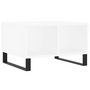 Voir la diapositive 2 : VIDAXL Table basse Blanc 60x50x36,5 cm Bois d'ingenierie