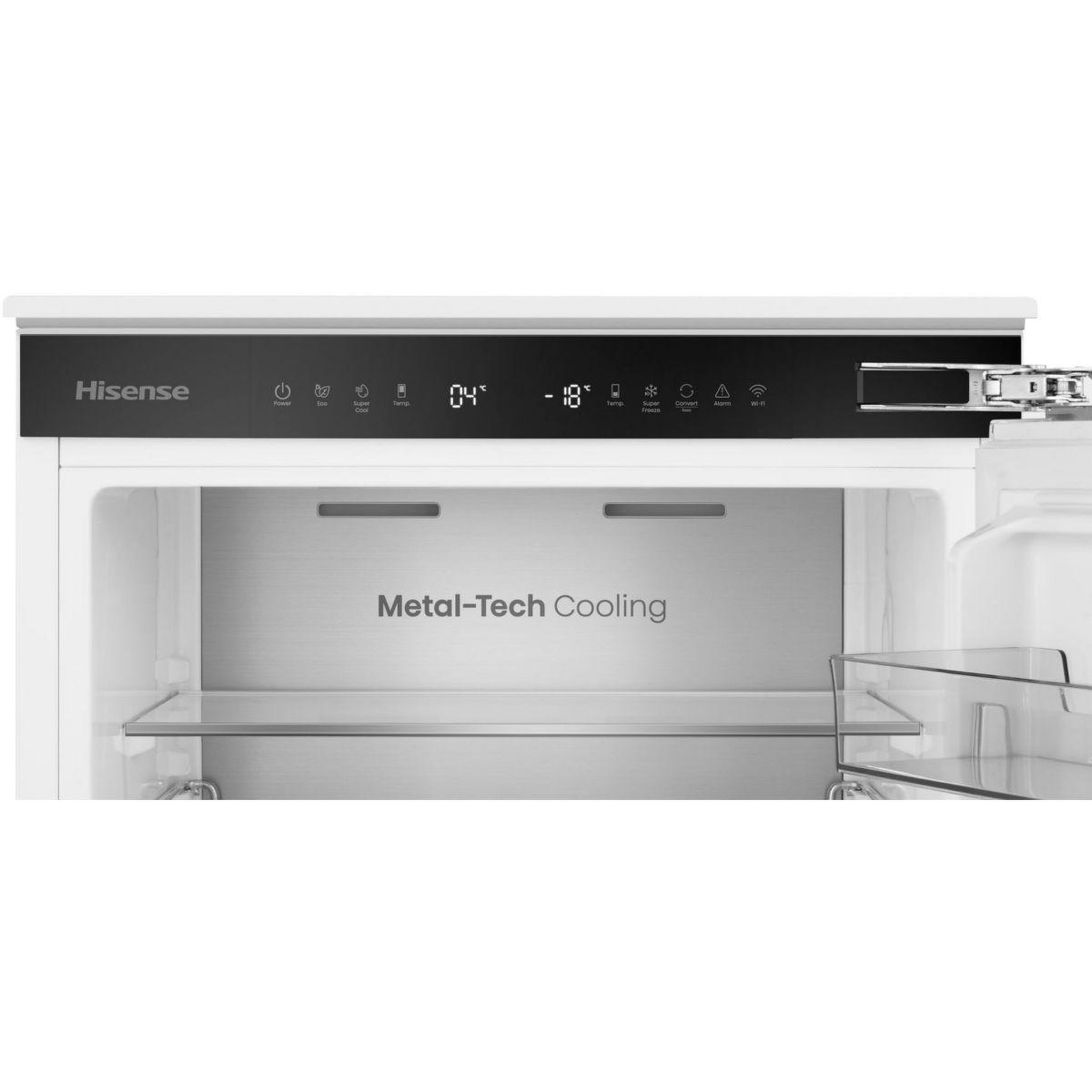 Voir la diapositive 3 : Hisense Réfrigérateur combiné encastrable rb3b280sawe