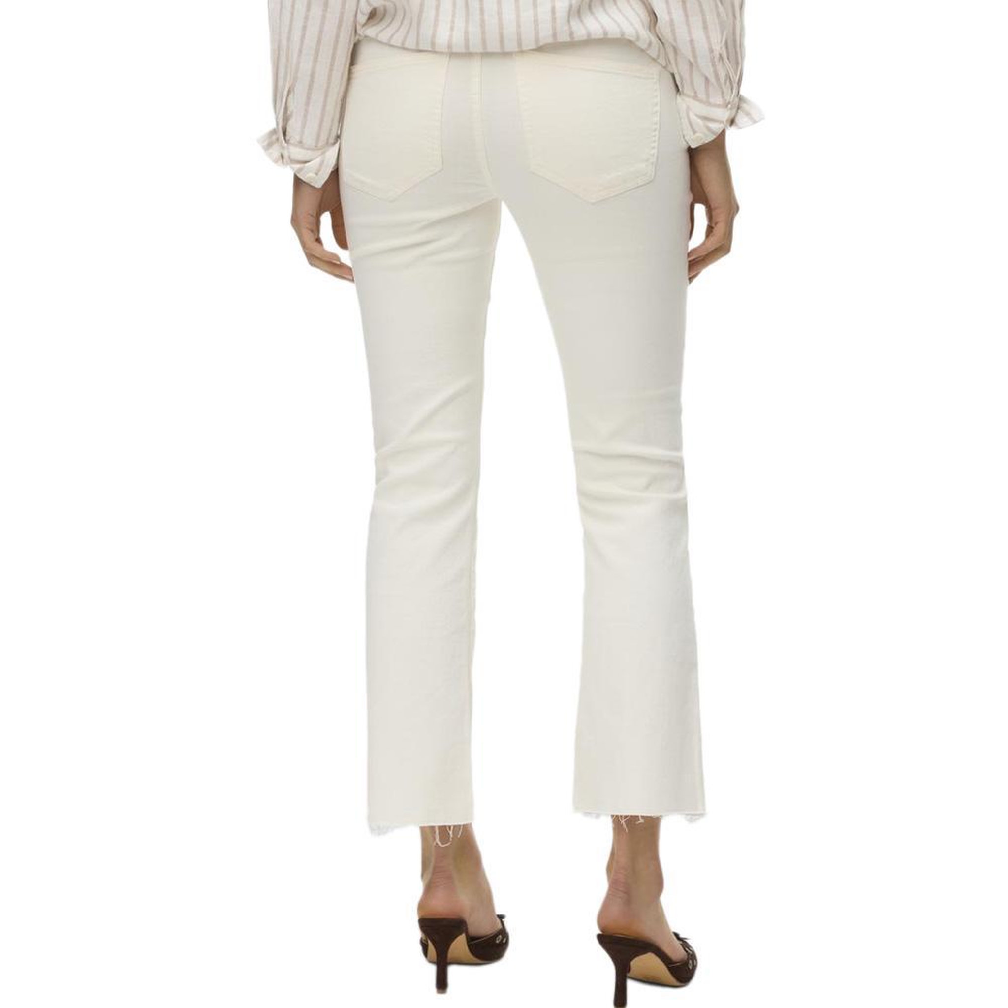 Voir la diapositive 2 : Vero Moda Pantalon fluide Blanc Femme Vero Moda Sheila
