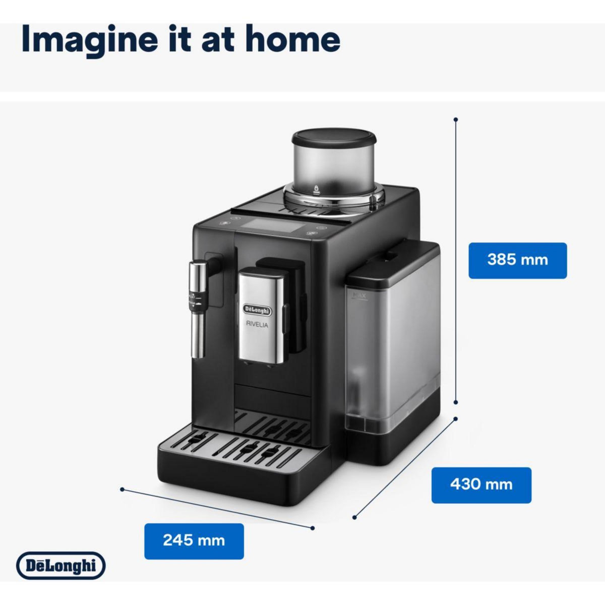 DELONGHI Expresso Broyeur rivelia FEB4435.B