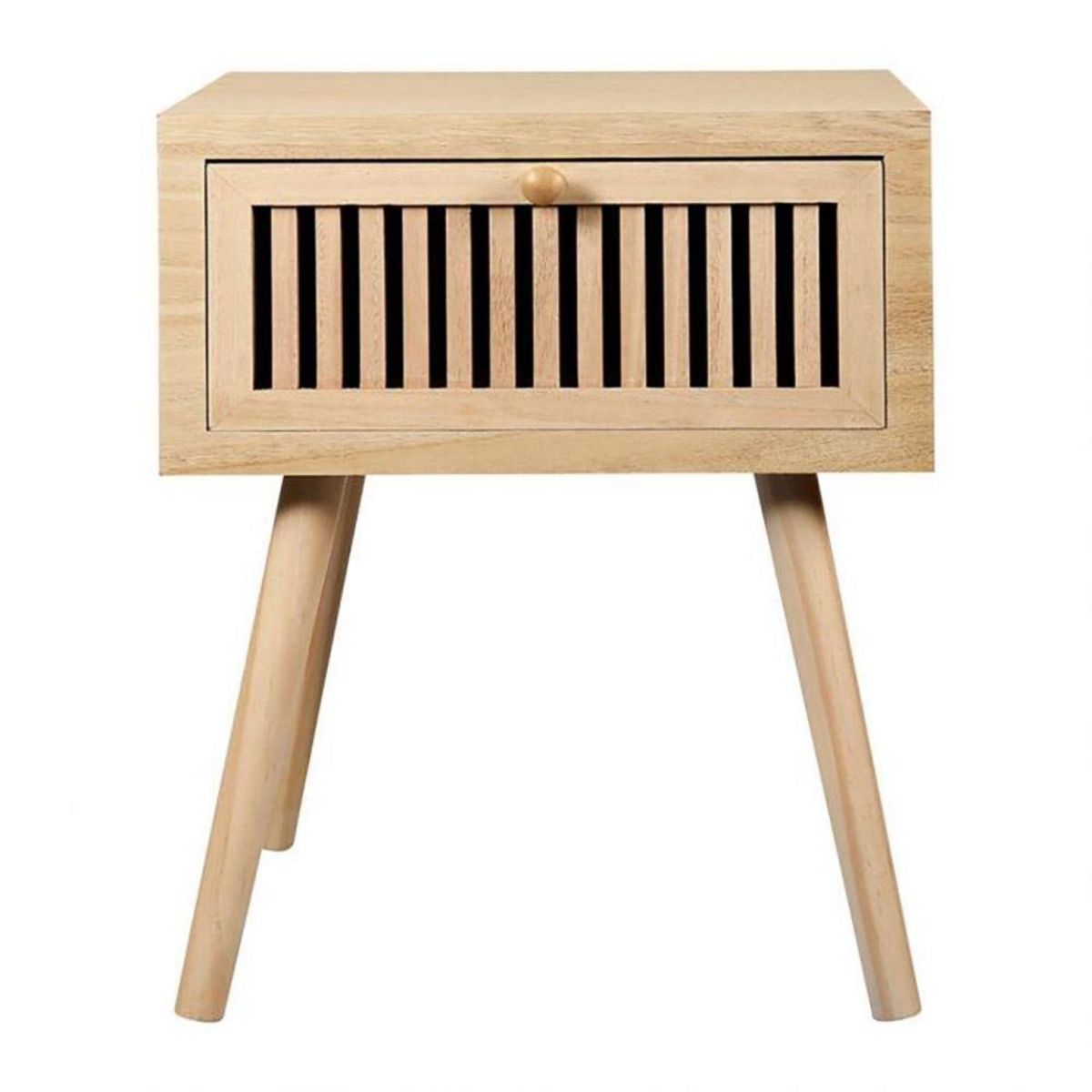 OSTARIA Chevet 1 tiroir bois Tokyo