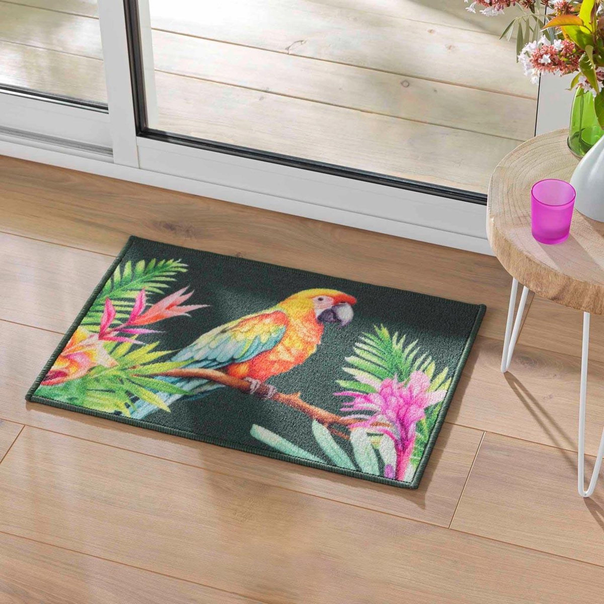 Voir la diapositive 4 : Douceur d'Intérieur Tapis déco imprimé  noumea  40x60cm multicolore