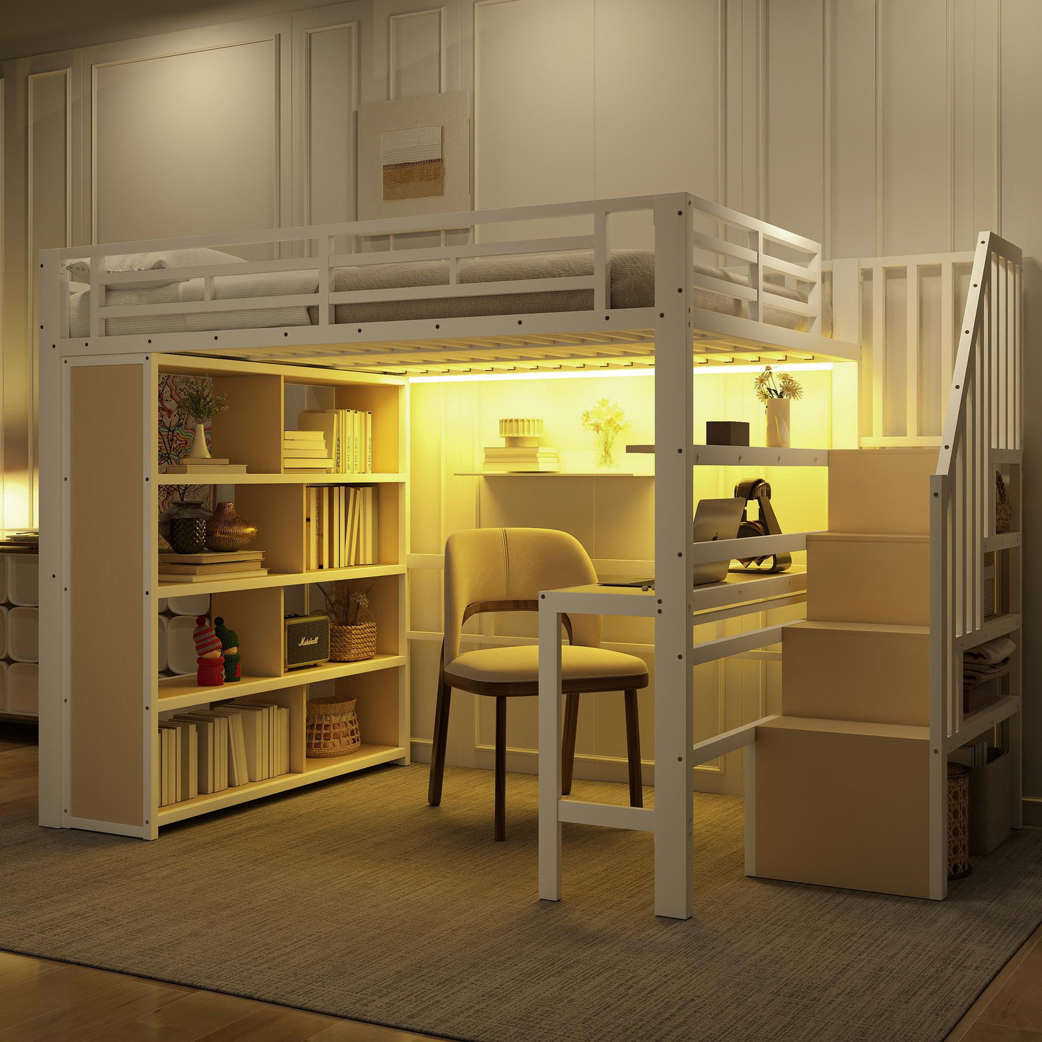 Voir la diapositive 4 : MERAX Lit mezzanine