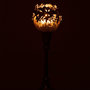 Voir la diapositive 3 : Paris Prix Photophore sur Pied en Métal  Bijou  26cm Argent