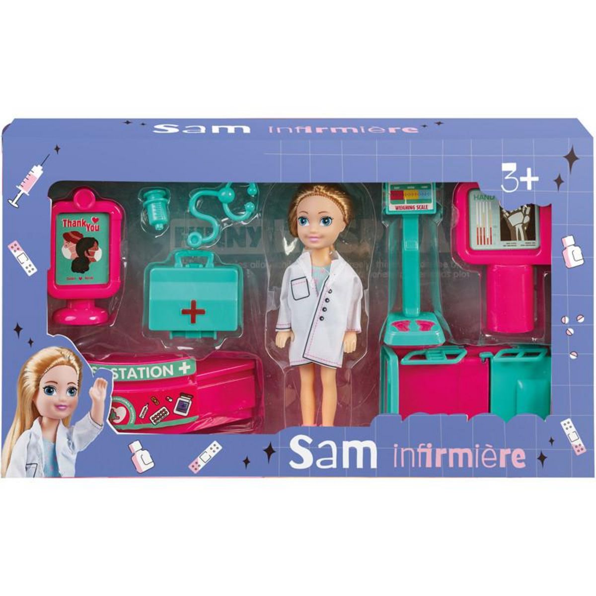 MINI POUPEE METIERS Assortiment, modèle choisi aléatoirement ABC 820588 589