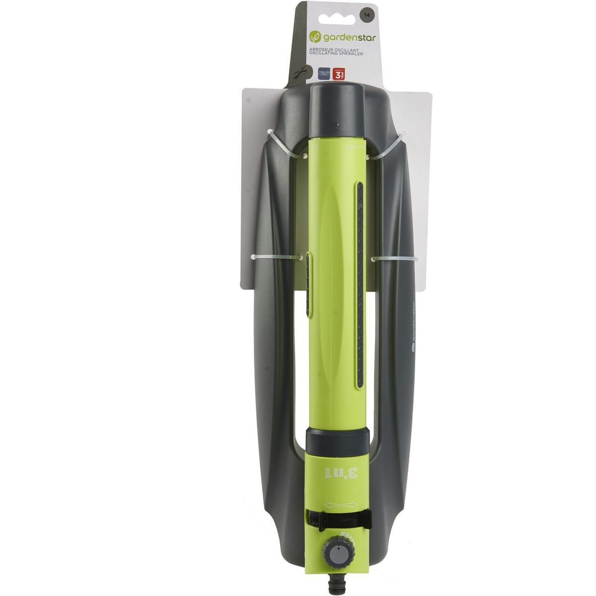 GARDENSTAR Arroseur oscillant - 6/12/19 (L/h)