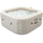 Voir la diapositive 1 : INTEX Spa gonflable INTEX - Chevron - 173 x 173 x 71 cm - 4 places - Carré - 28446EX